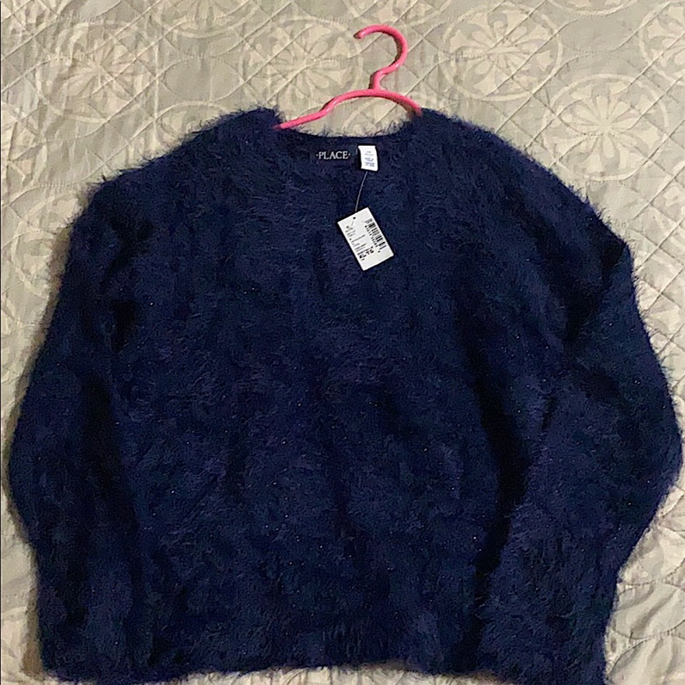 Girls blue sweater